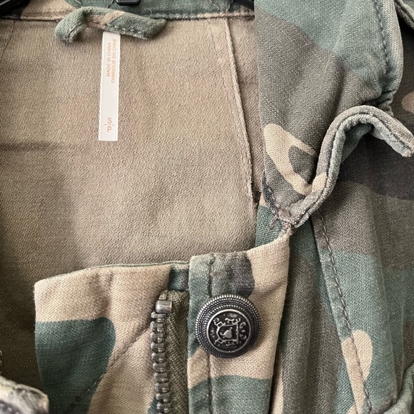 Free People Not Your Brothers Surplus Military Jacket - Picture 2 of 4